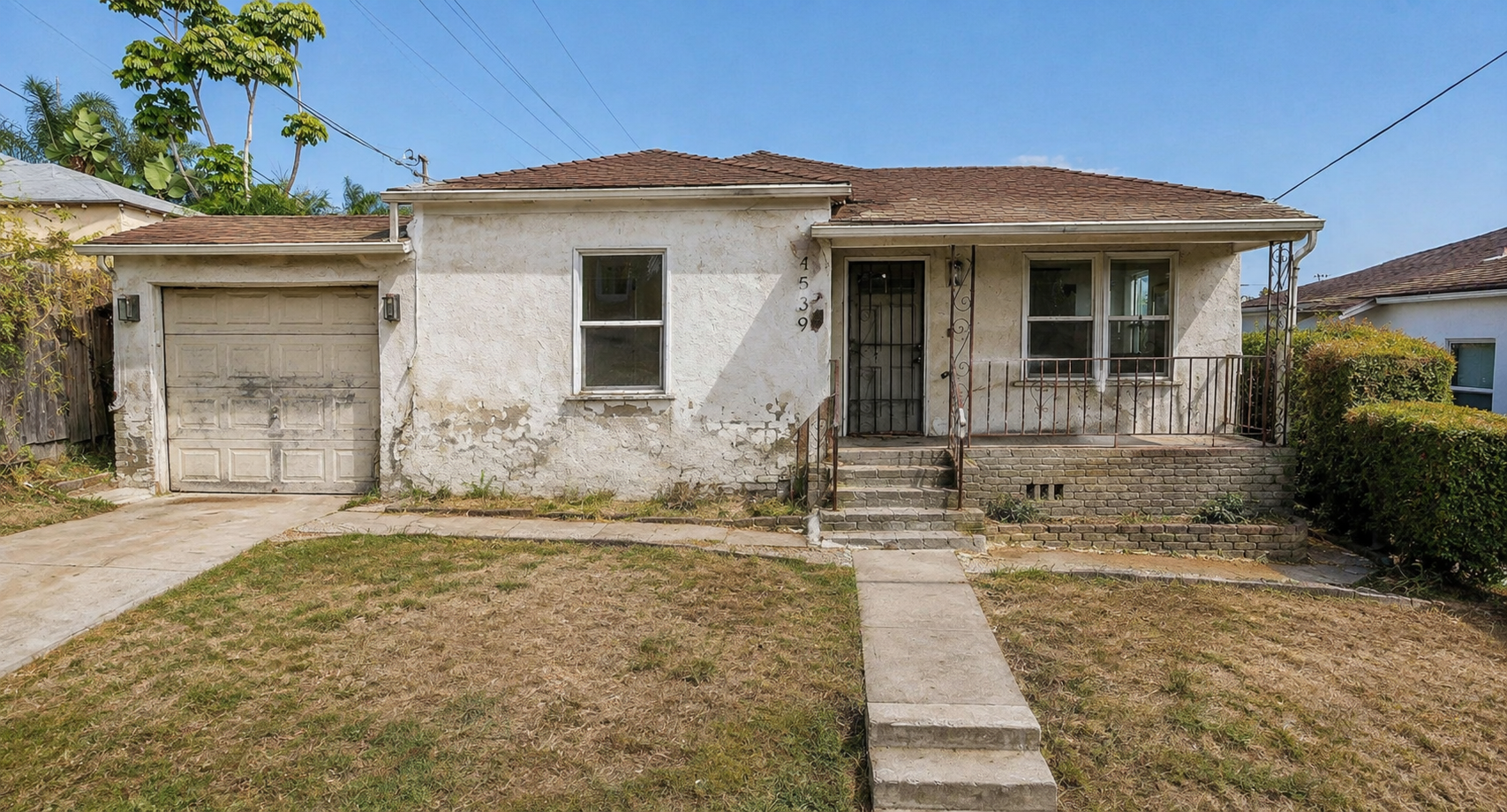 City HEIGHTS home before renovation